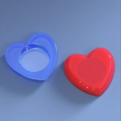 Heart Candle Holder Silicone Mold for DIY Flower Pot & Jewelry Box