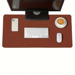 Large Mouse Pad PU Leather Pad For Desktop Laptop Desk Pad