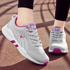 Women's Non Slip Mesh Sneakers Lightweight Running Shoes