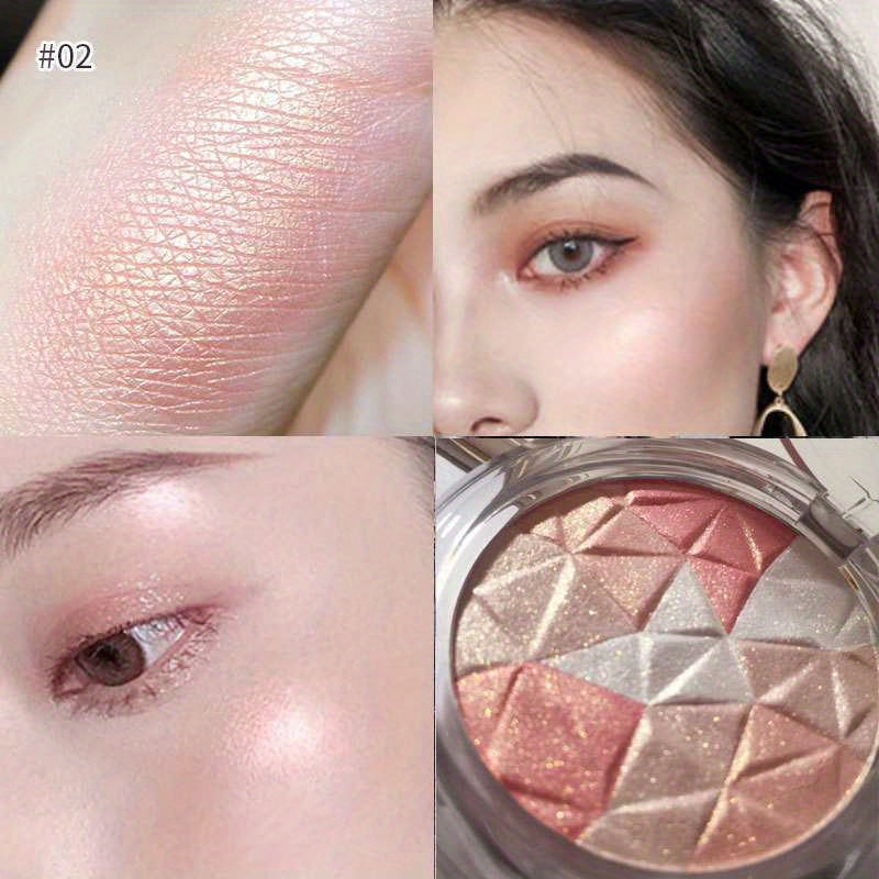 Makeup Highlighter Palette Bronzer Shimmer Glitter
