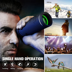 Portable HD Monocular Telescope 10X Magnification Outdoor Travel Camping