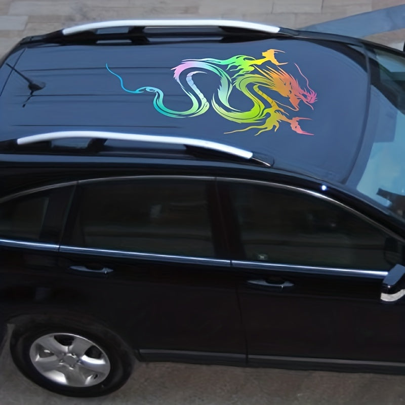 Reflective Dragon Totem Car Stickers Vinyl Decal