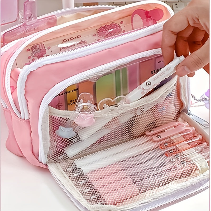 Large Capacity Pencil Case for Office School