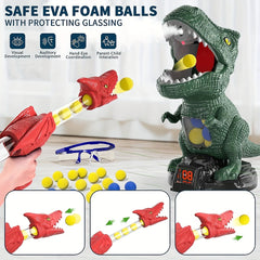 Dinosaur Shooting Toys Soft Bullet Guns Fun Games Christmas