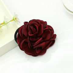 Rose Hair Clip Floral Duck Billed Clip Women Girls Wedding Party