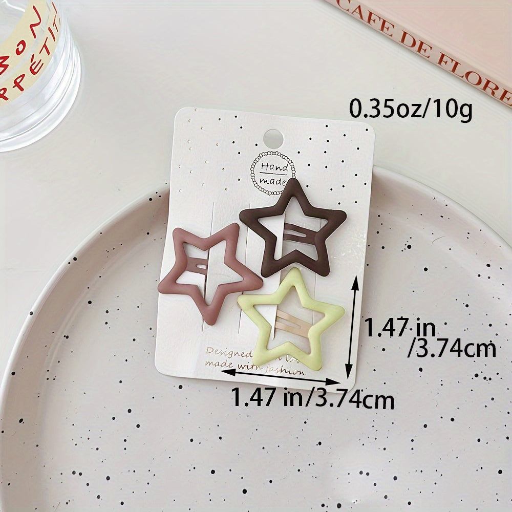 Solid Hair Clips for Women, Gentle and Stylish Hair Clips