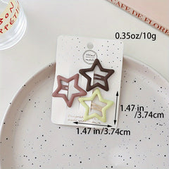 Solid Hair Clips for Women, Gentle and Stylish Hair Clips