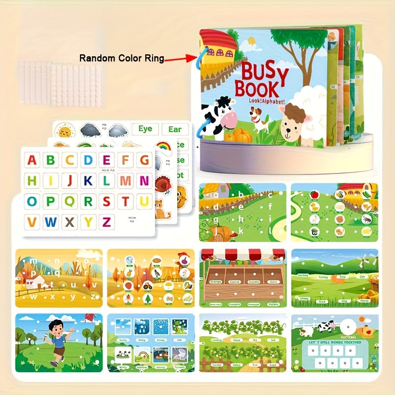 Interactive Busy Manual Colorful Hand Skills Training