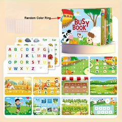 Interactive Busy Manual Colorful Hand Skills Training
