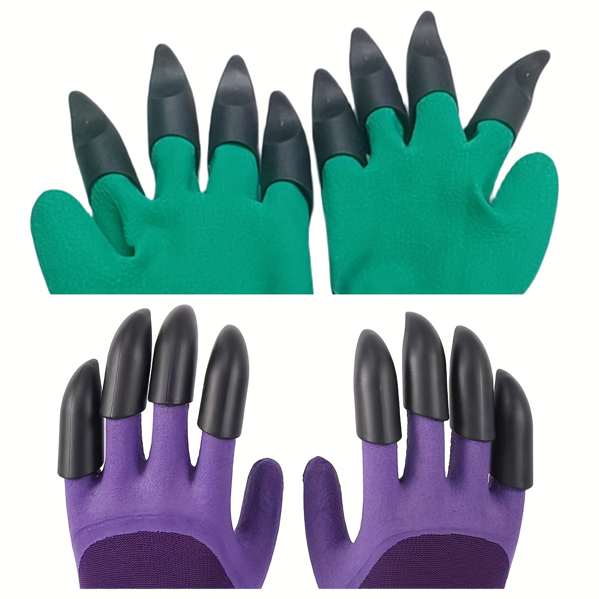 2 Pairs Anti thorn Protective Gloves With Claws