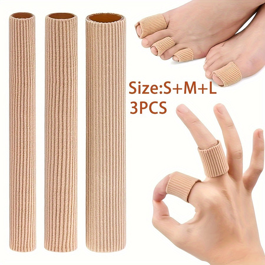 Cuttable Toe Tubes Sleeves Breathable Toe Cushion Sleeves Protection