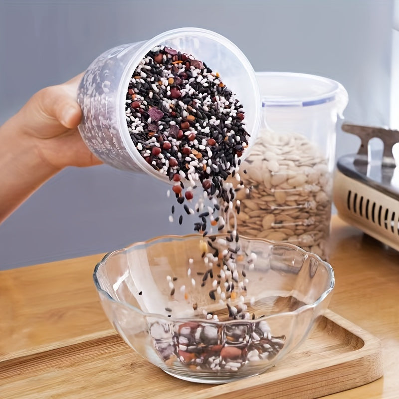 1pc Sealed Kitchen Storage Jar for Cereal and Food