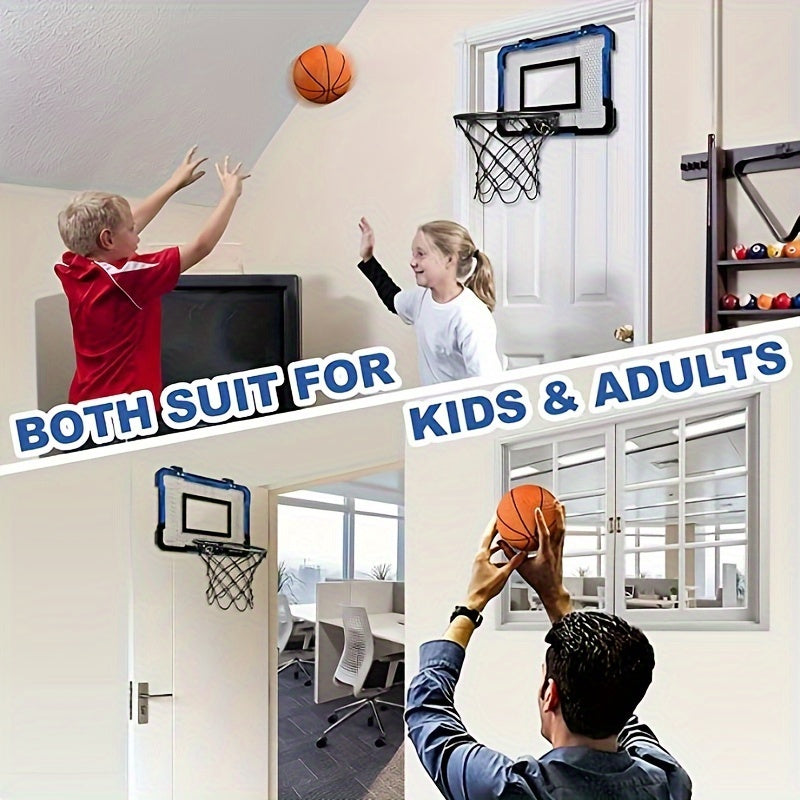 Kids Indoor Basketball Frame with LED Electronic Scoring