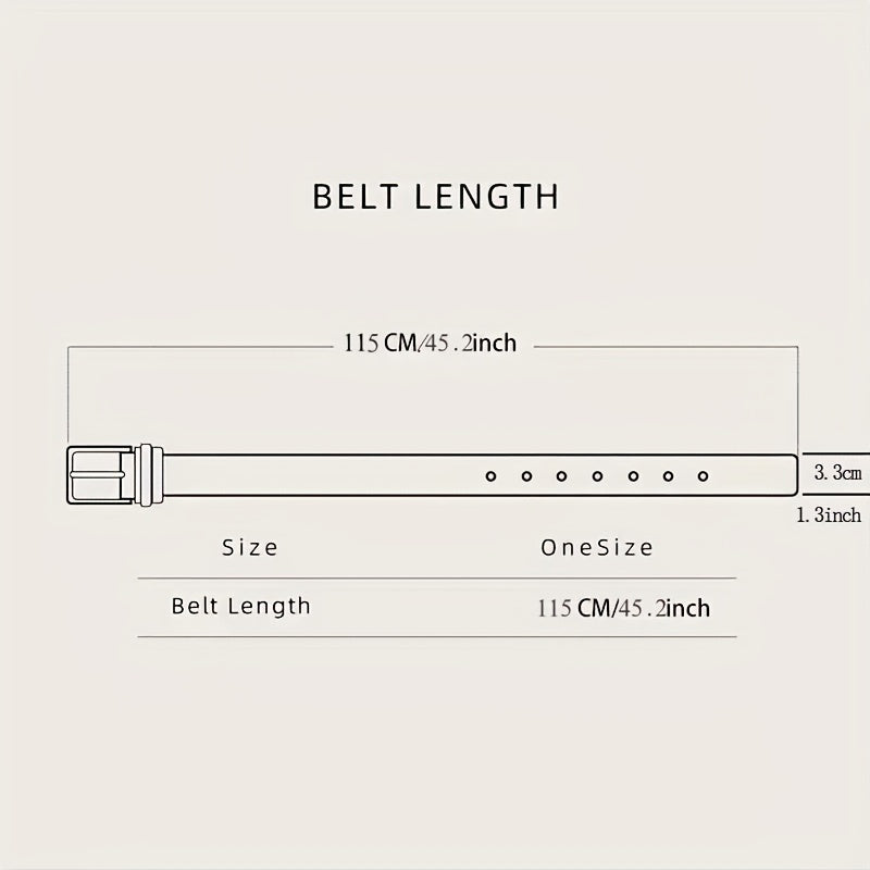 Men's Woven Elastic Belt Student Leisure Sports Belts