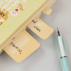 Bandage Shape Sticky Notes Writable Labels Self Stick Note Set