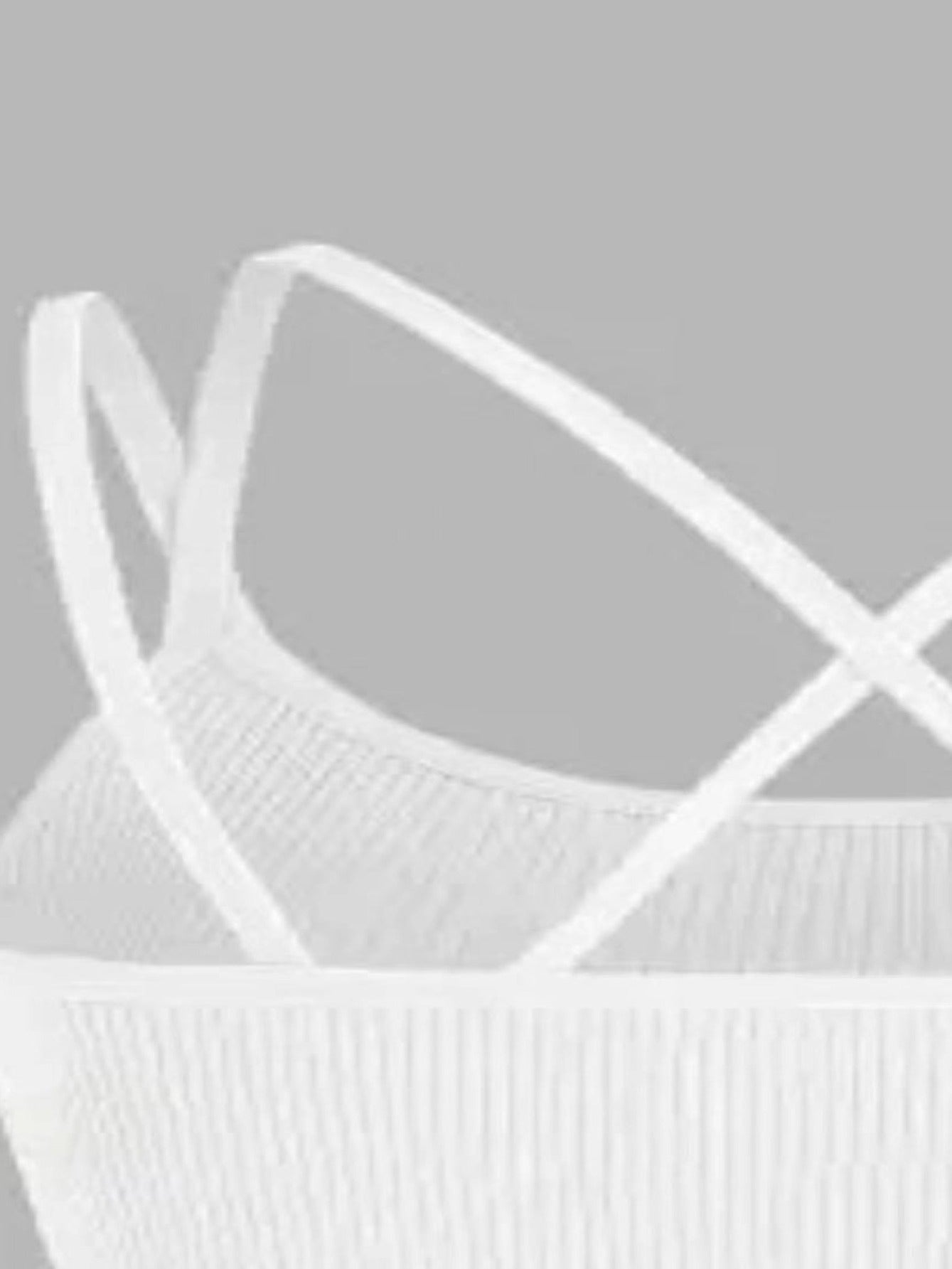 Criss Cross Bodysuits Cami Top