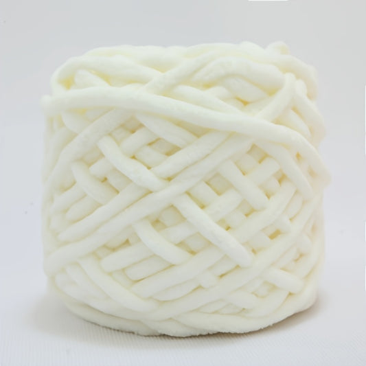 Soft Polyester Blended Crochet Yarn for DIY Scarves and Hats