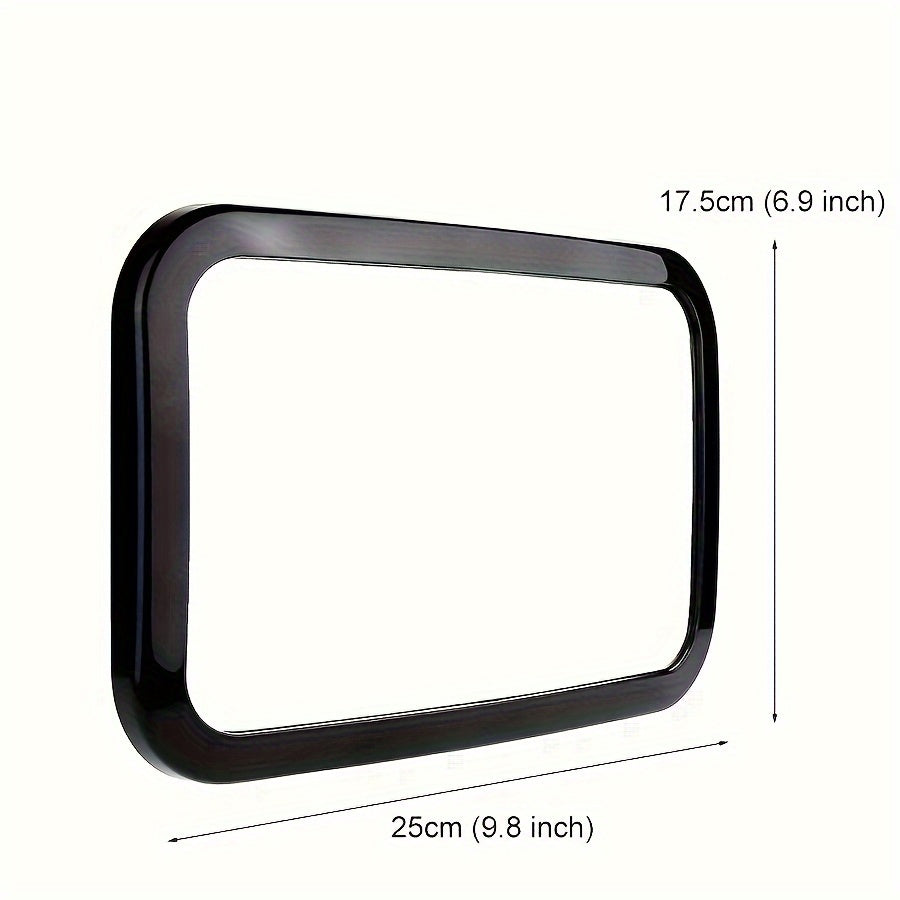 Safety Shatterproof Car Mirror Rear Facing Wide Crystal Clear