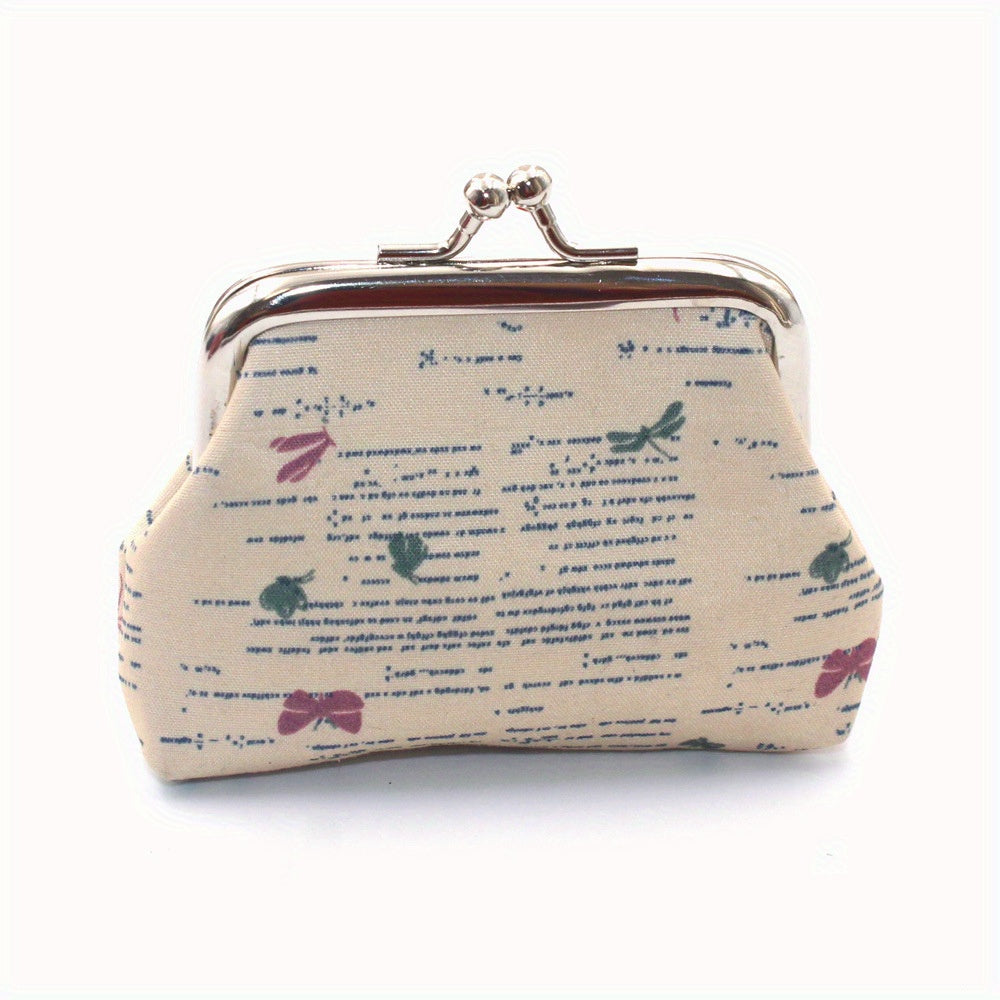 Girls Butterfly Coin Purse Bag Key Bag Birthday Gift Hasp Money Bags Wallet