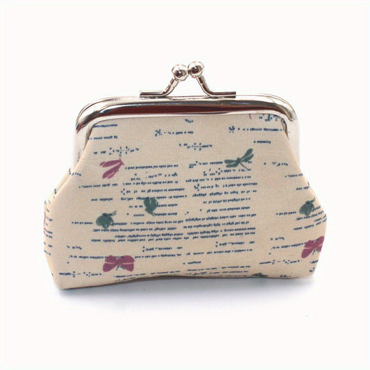 Girls Butterfly Coin Purse Bag Key Bag Birthday Gift Hasp Money Bags Wallet