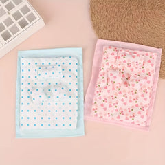 1/12 Dollhouse Bedding Quilt Pillowcase Sheet Set - 5pcs