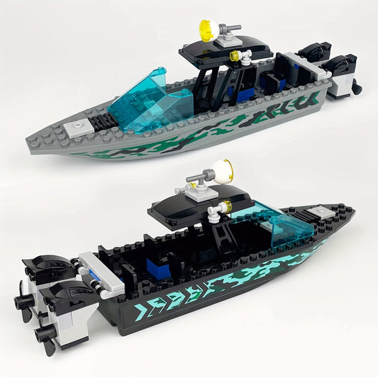 44pcs Nautical & Yacht Building Block Set Educational Model Kit