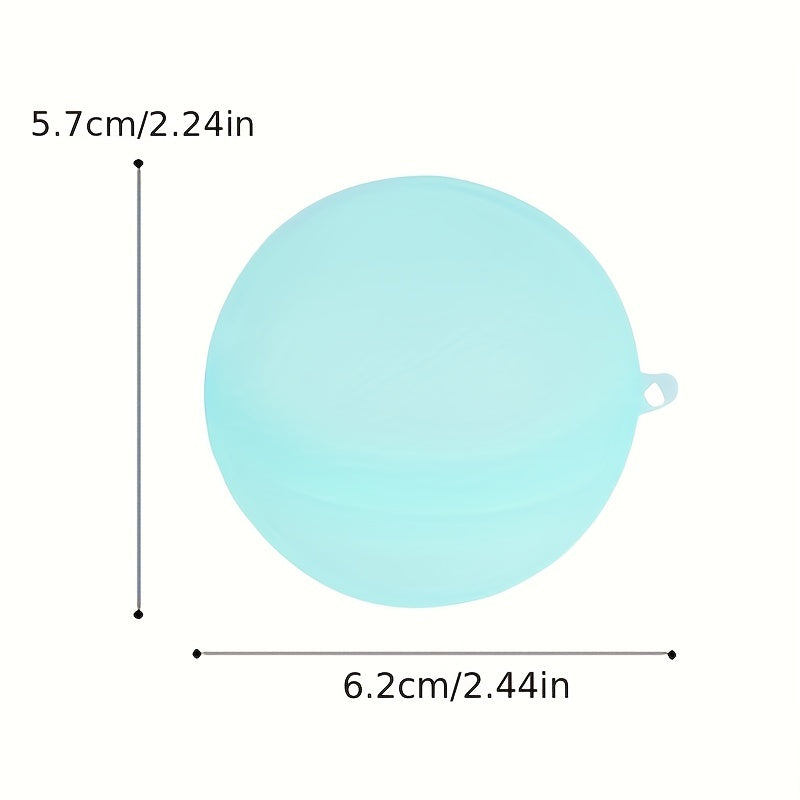6pcs Reusable Silicone Water Balloon for Summer Activities