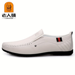 Men's Stitch Detail Loafer Shoes Spring/Summer
