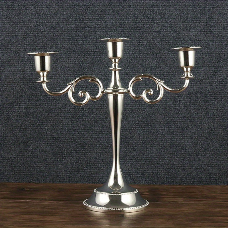 Bronze Candelabra Metal 5 arms Candle Holders