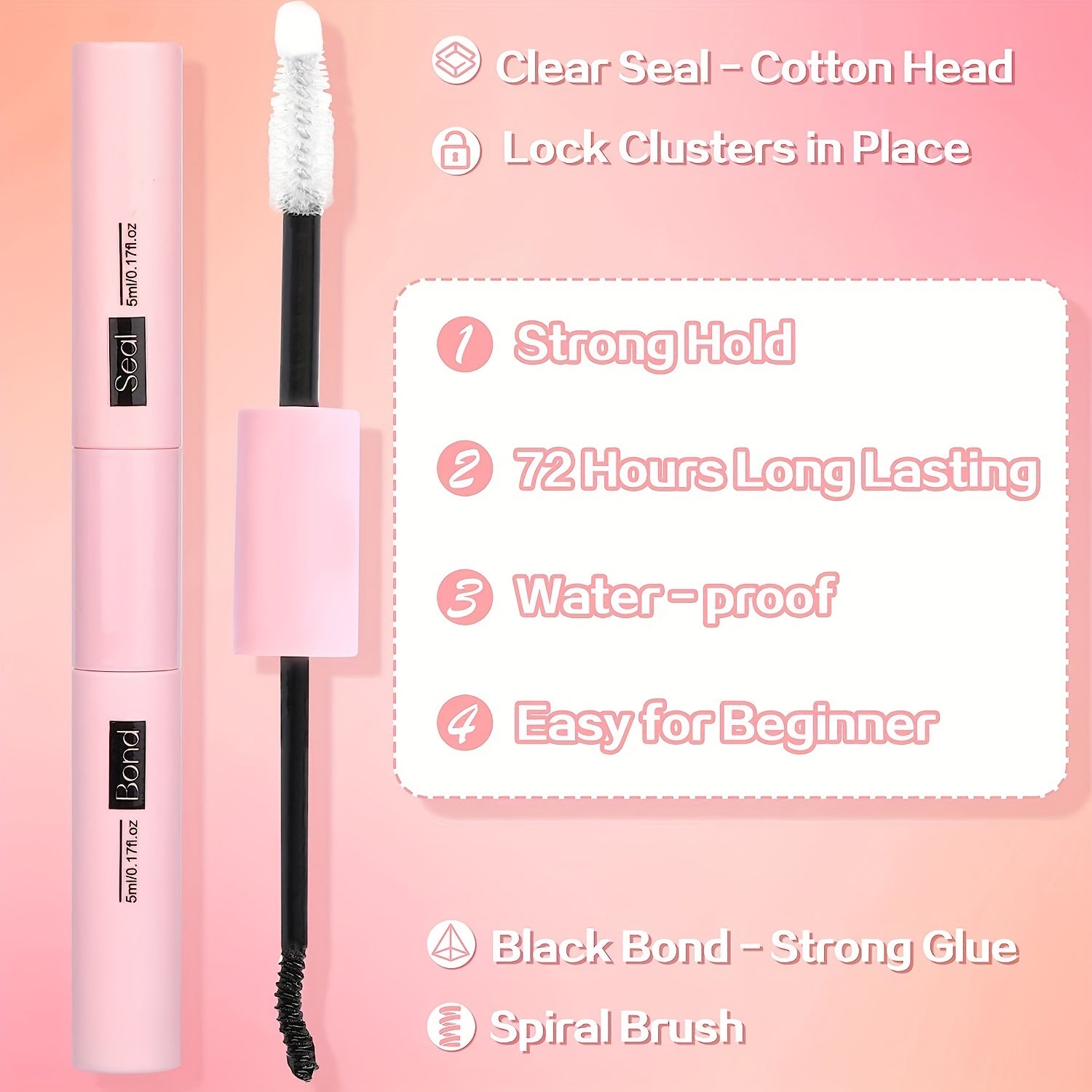 200pcs DIY Lash Extension Kit for Professional Looking Lashes