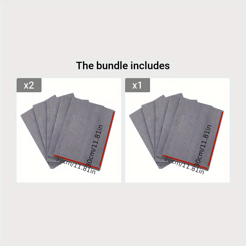 Reusable Thickened Magic Microfiber Cloths - Glass Multipurpose Towels