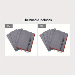 Reusable Thickened Magic Microfiber Cloths - Glass Multipurpose Towels
