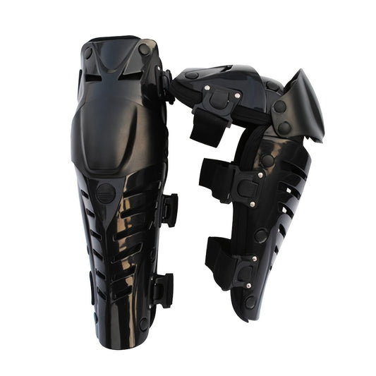 Adjustable Breathable Knee Shin Guard Pads for Motorcycle Cycling Racing