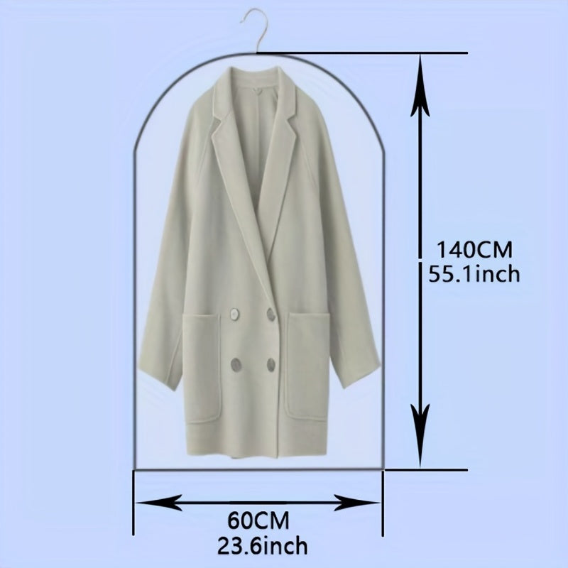 Transparent Clothing Dustproof Bag Portable Washable Storage Bag