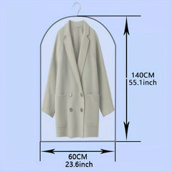 Transparent Clothing Dustproof Bag Portable Washable Storage Bag
