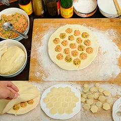 Plastic Dumpling Mold Modern Dumpling Maker Press Kitchen Pastry Tools