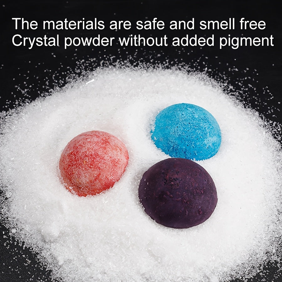 Crystal Planting Experiments Science Toys DIY Growable Crystals Set