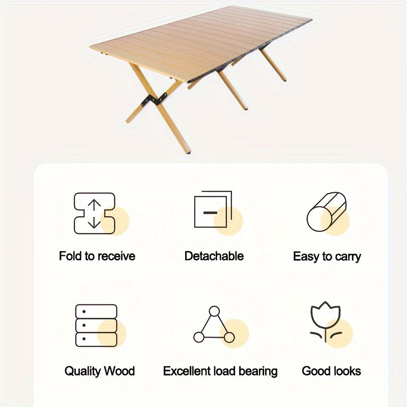 Portable Camping Table Picnic Table Outdoor Folding Table