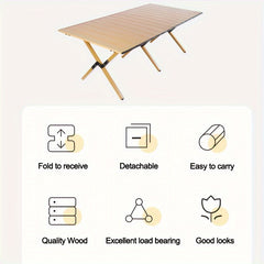 Portable Camping Table Picnic Table Outdoor Folding Table