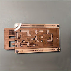 Wooden Maze Puzzle Balance Focus for Meditation Prayer Healing