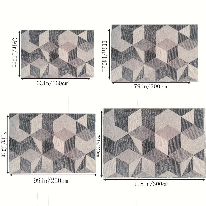 Large Fluffy Faux Wool Area Rug for Living Room Bedroom