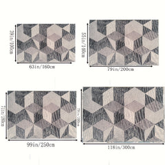 Large Fluffy Faux Wool Area Rug for Living Room Bedroom
