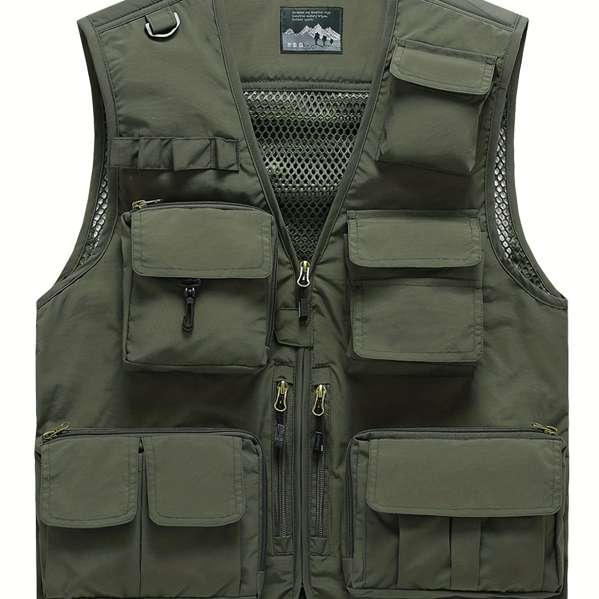 Mesh Vest with Pockets for Outdoor Activities