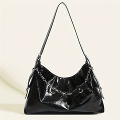 Large Capacity Hobo Bag Casual Tote Bag Women's Versatile Shoulder Bag