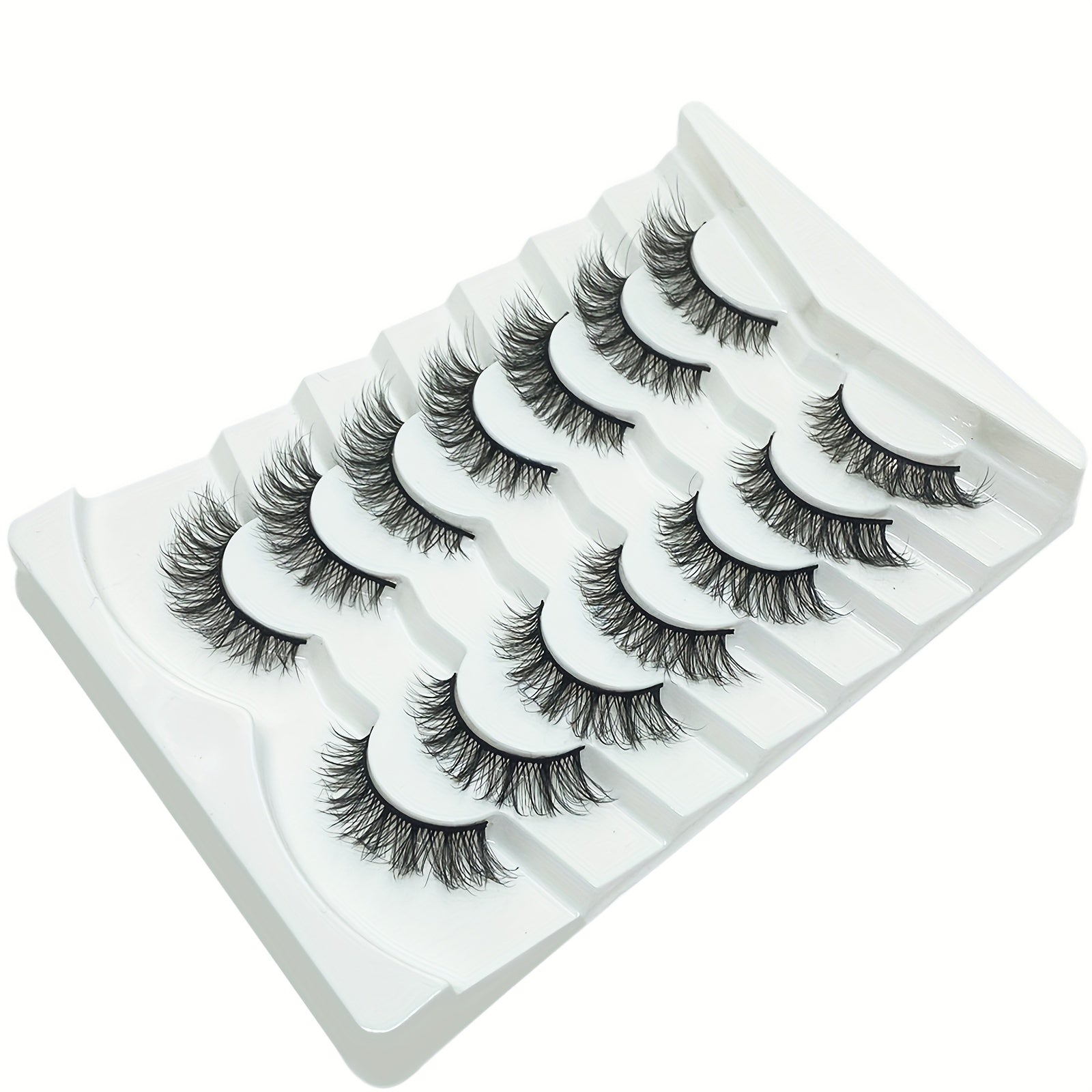 Cat Eye Natural Look False Eyelashes 7 Pairs