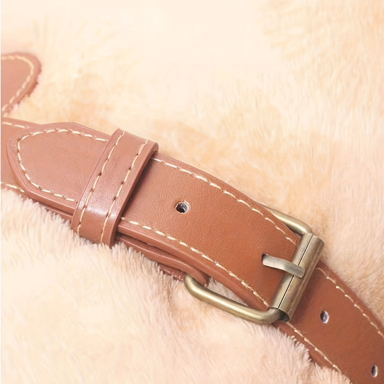 PU High Camping Blanket with Mat Belt