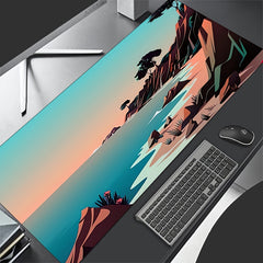 Sunset Sea Landscape Custom Anime Large Mouse Pad Keyboard Mousepad