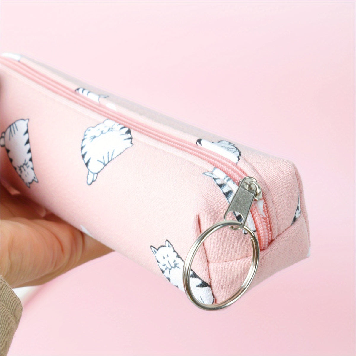 Adorable Kitten Pencil Case for Students