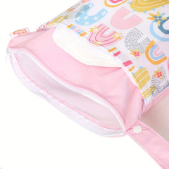 Waterproof Double Zipper Baby Diaper Bag