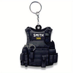 Acrylic Backpack Ornament Keychain for Men and Women